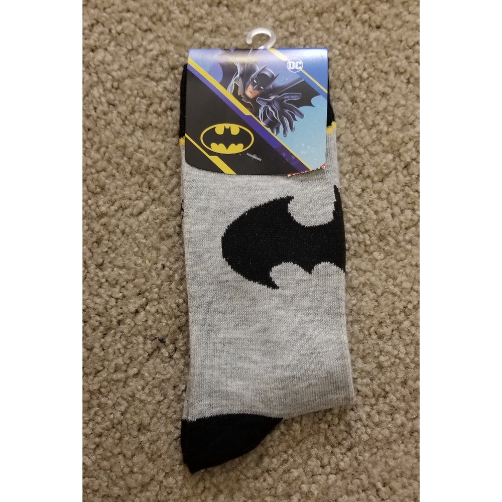 Bioworld Dc Comics Batman Crew Socks